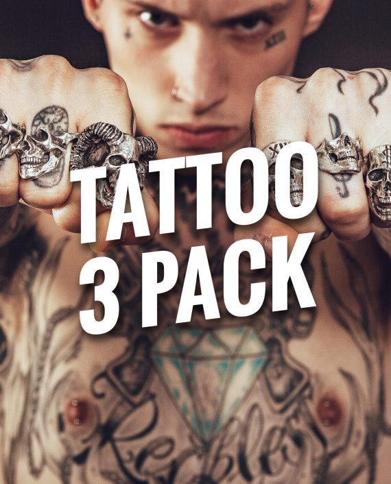 Tattoo Bracelets 3 Pack